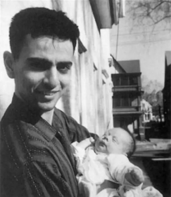 Carl Sagan and his firstborn Dorion