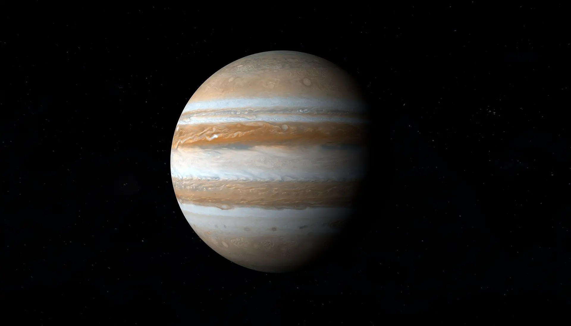 Image of the Solar System planet Jupiter.