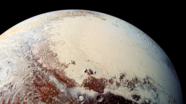 Image of the planet Pluto.