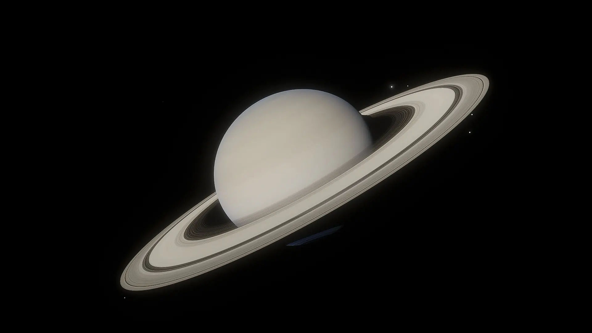 Image of the Solar System planet Saturn.