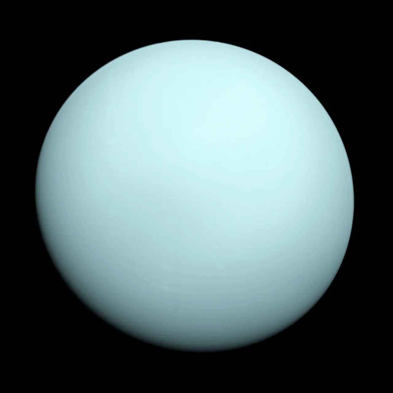 Image of the Solar System planet Uranus.