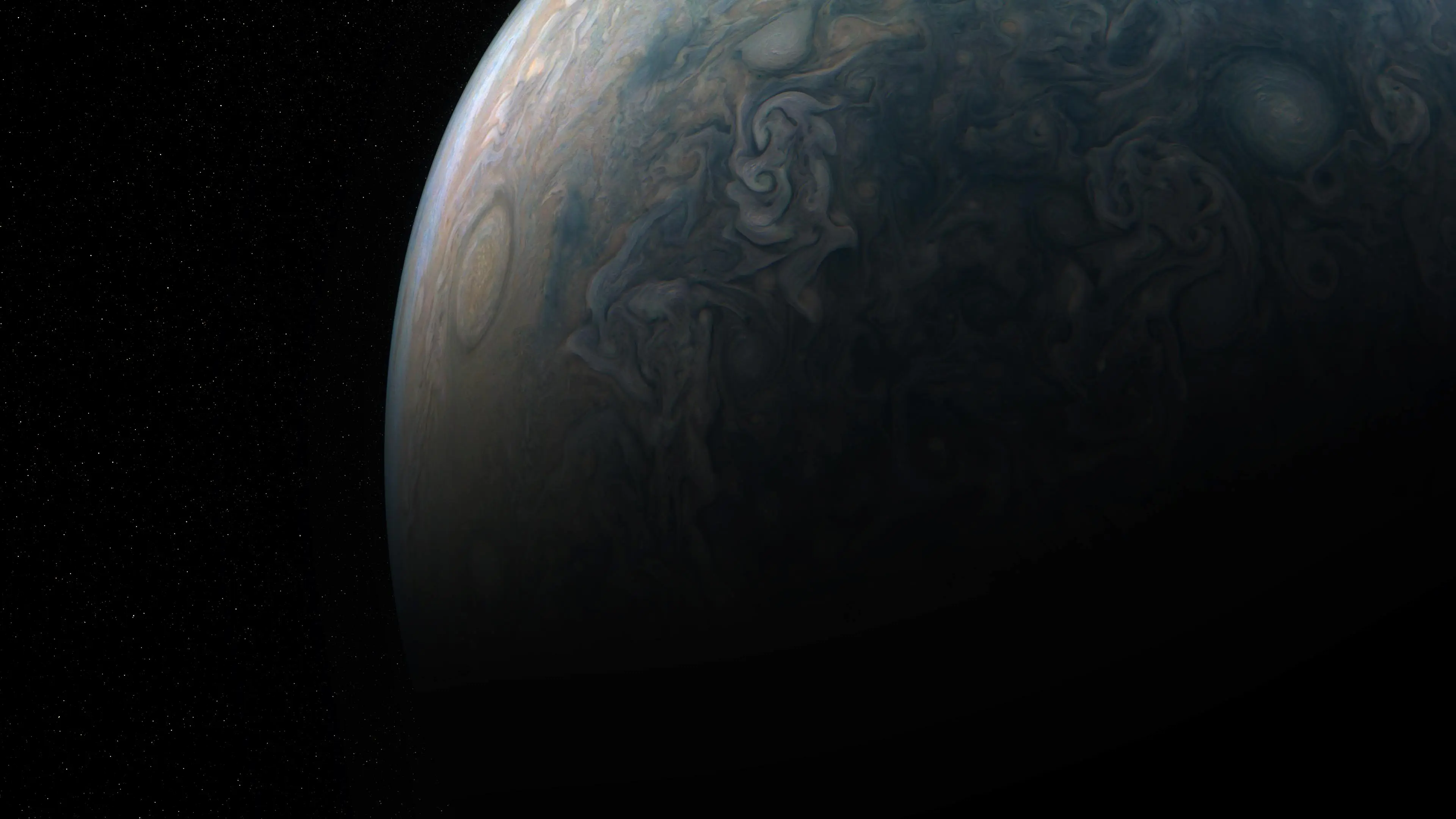 Photograph of the planet Jupiter