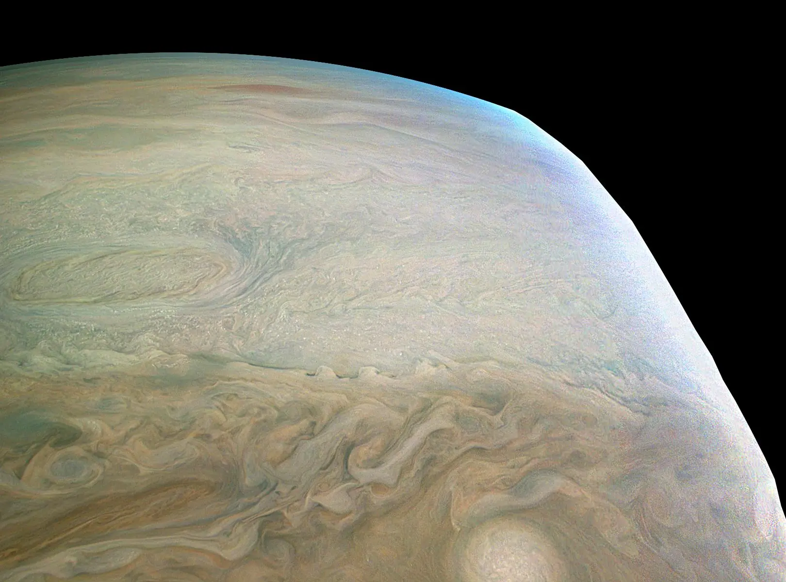 Photograph of the planet Jupiter