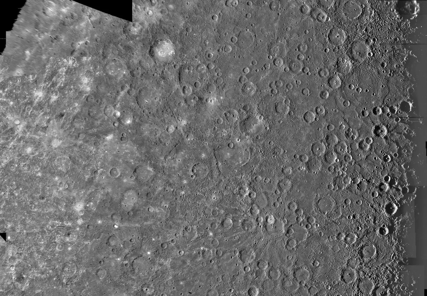 Photograph of the planet Mercury