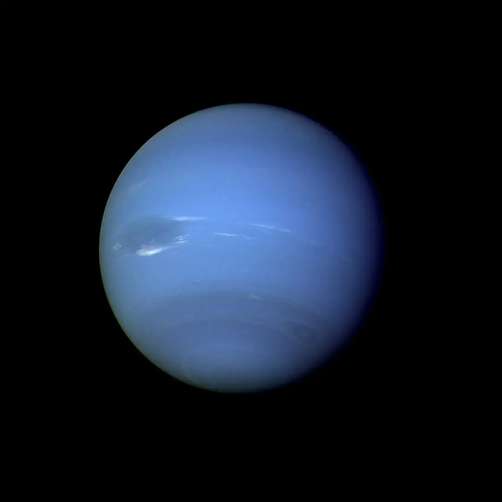 Photograph of the planet Neptune