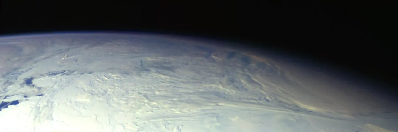 Photograph of the planet Earth