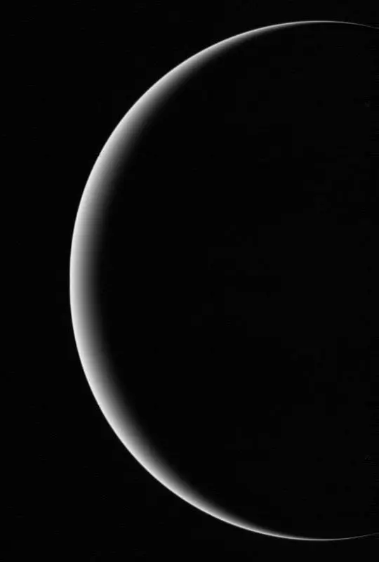 Photograph of the planet Uranus
