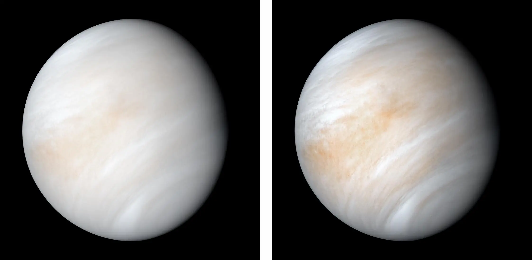 Photograph of the planet Venus