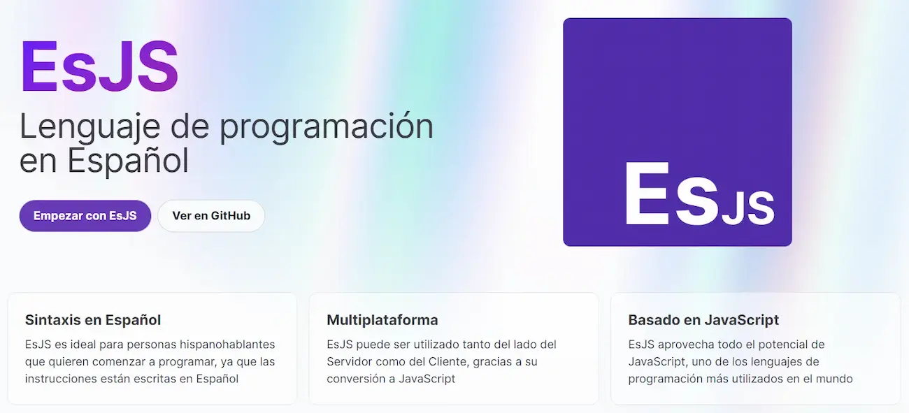 EsJS: JavaScript with spanish syntax