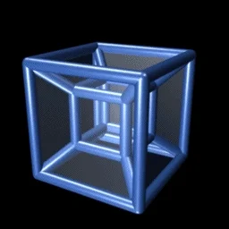 GIF showing 4D rotation